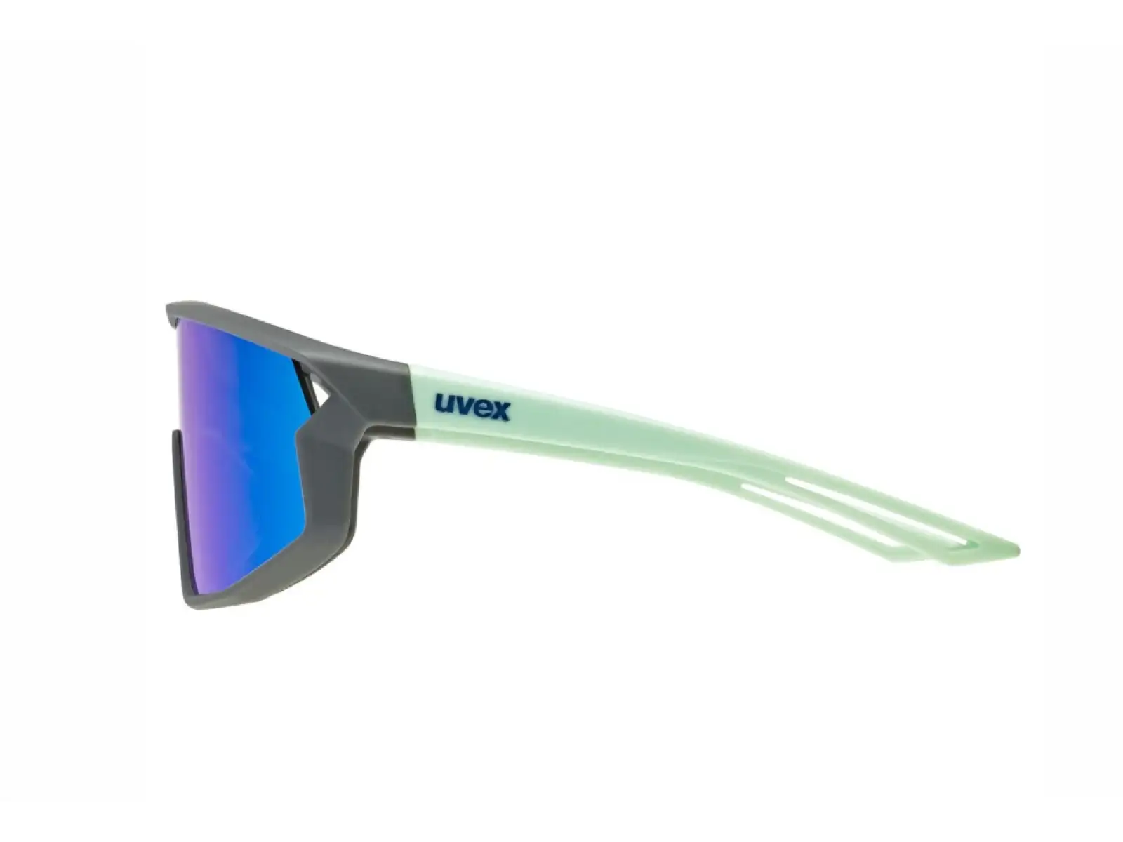 Uvex Skyryse JR. detské okuliare Grey/Green Matt/Mirror Blue