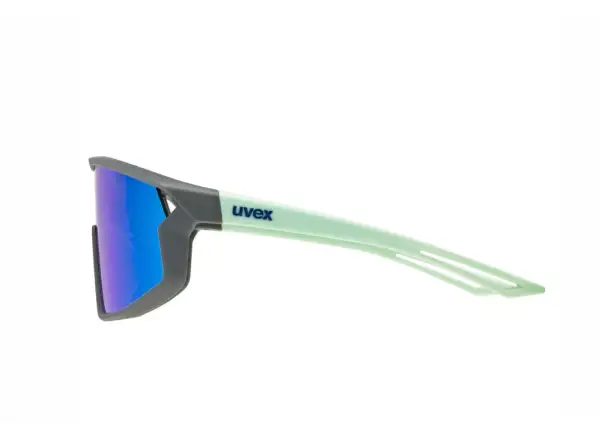Uvex Skyryse JR. detské okuliare Grey/Green Matt/Mirror Blue