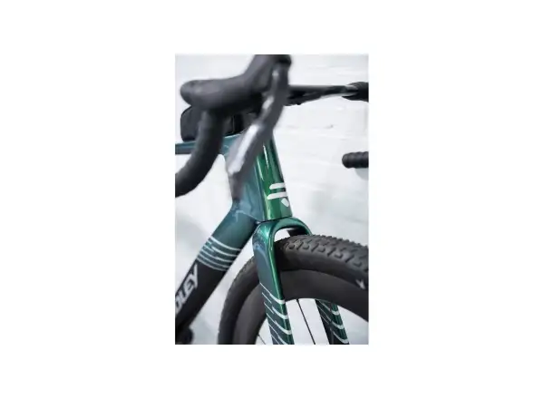 Ridley KANZO Fast 2.0 Force XPLR gravel bicykel Stellar Green/UD Carbon/Silver