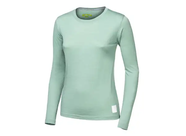 Sensor Merino Cordura dámske tričko dlhý rukáv Basil Green