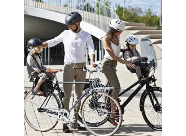 Urban Iki Ta-ke predná sedačka s MTB/ATB adaptérom Bincho Black/Kurumi Brown