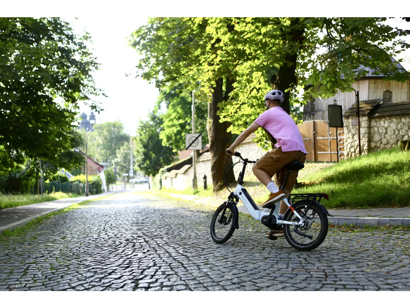 Ecobike Rhino Cruise 504 Wh Arctic White skladací elektrobicykel