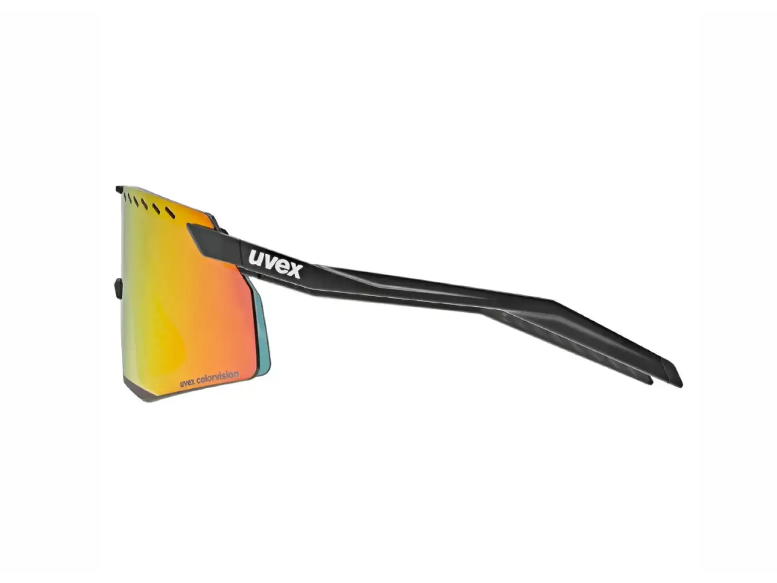 Uvex Pace Stage ColorVision okuliare Black Matt/Mirror Red