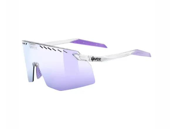 Uvex Pace Stage cyklistické okuliare Clear/Mirror Pink
