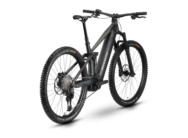 Raymon Korak Ultra micablack/chrome celoodpružený elektrobicykel