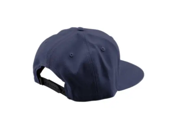 Troy Lee Designs Flat Bill šiltovka Signature Indigo
