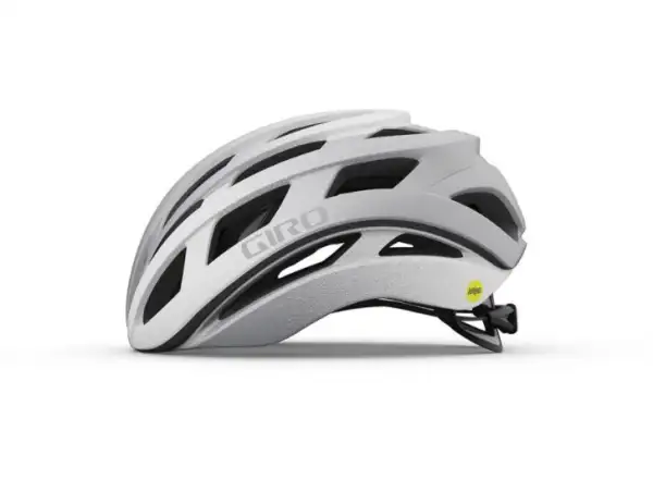 Giro Helios sférická cestná prilba Mat White/Silver Fade