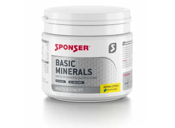 Sponser Basic Minerals 400 g zmes zásaditých minerálov