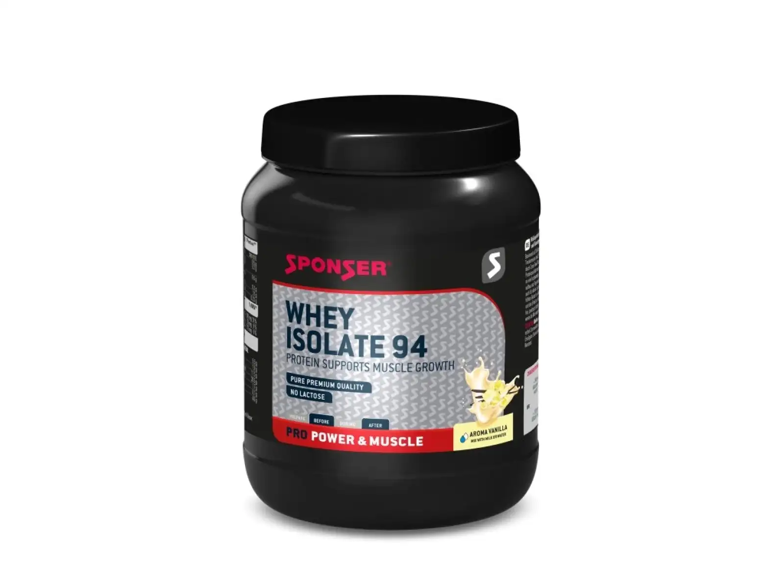 Sponser Whey Isolate 94 srvátkový izolát 850 g