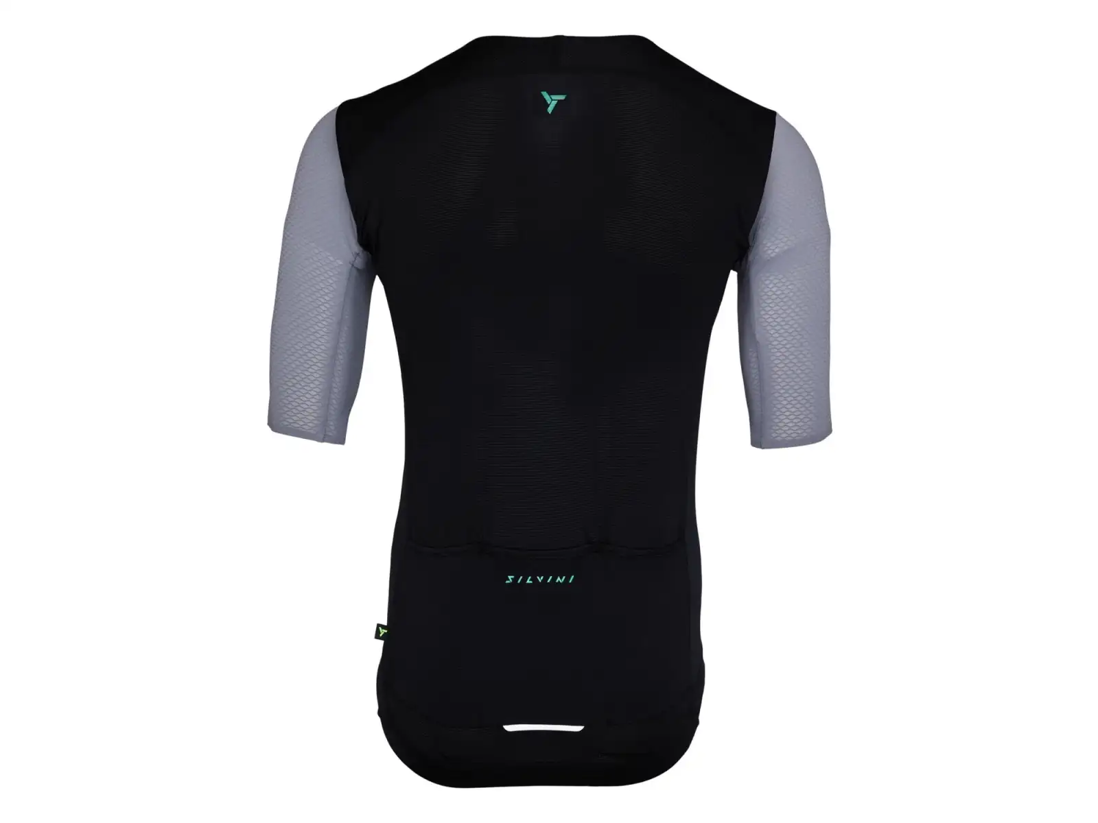 Silvini Auronzo pánsky dres krátky rukáv Black/Ocean