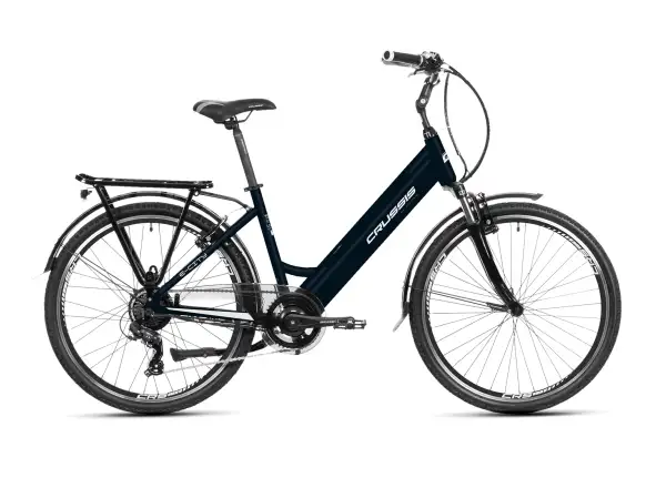 Crussis e-City 1.20 (459 Wh) nízkonástupový mestský elektrobicykel čierne