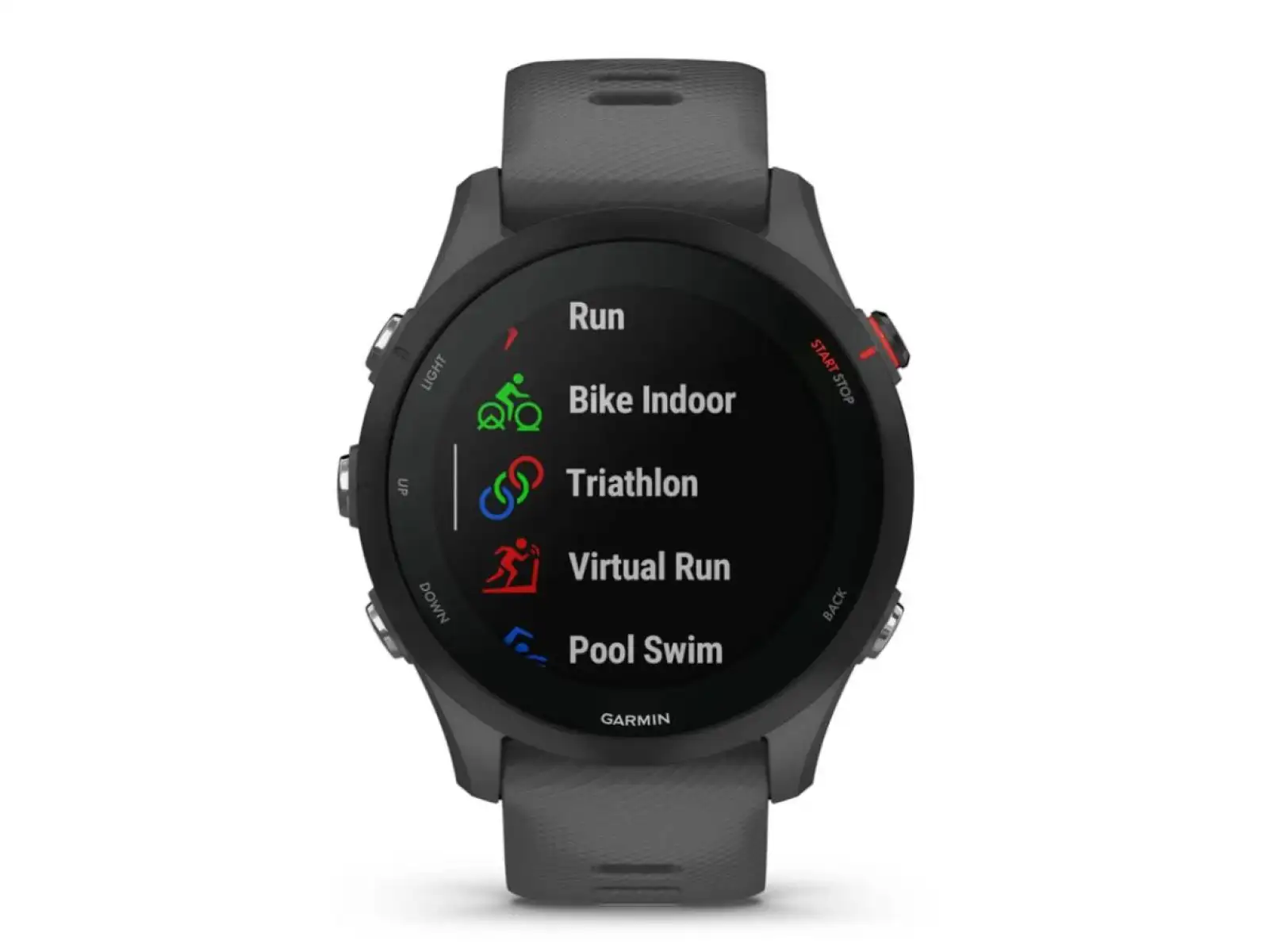 Garmin Forerunner 255 inteligentné hodinky Slate Gray