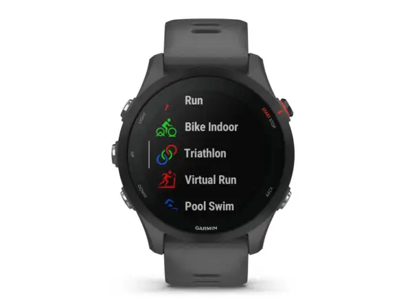 Garmin Forerunner 255 inteligentné hodinky Slate Gray
