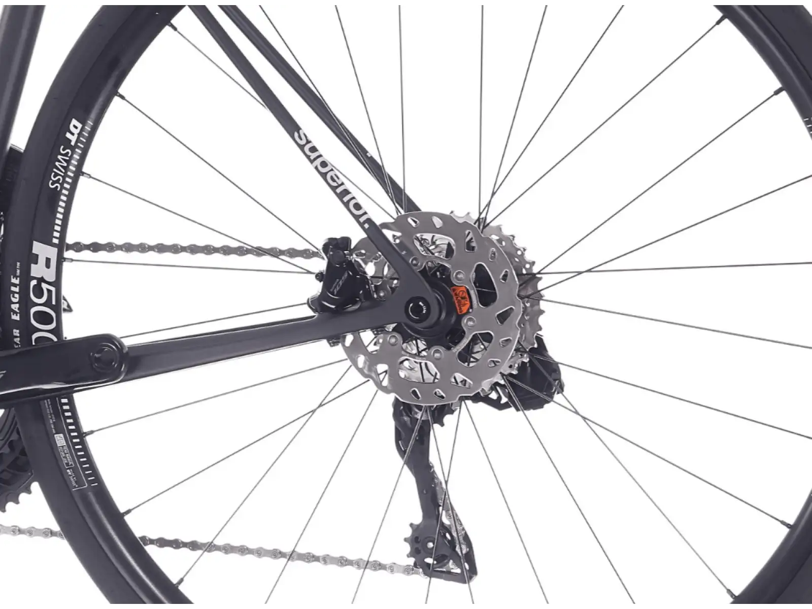 Superior RR 9.5 cestný bicykel Matte Carbon / White
