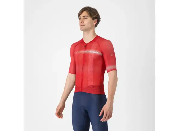 Castelli Climber's A/C pánsky dres krátky rukáv Red/Black