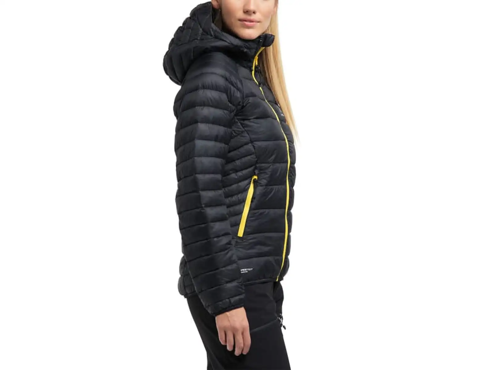 Haglöfs V series Mimic hood dámska bunda čierna