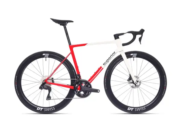 Superior RR 9.8 bicykel cestný bicykel Gloss Red / White