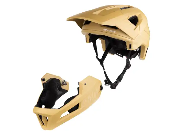 Force Venom downhill prilba hnedá
