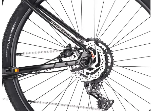 Superior Blox 6.4 MS mestský bicykel Matte Black