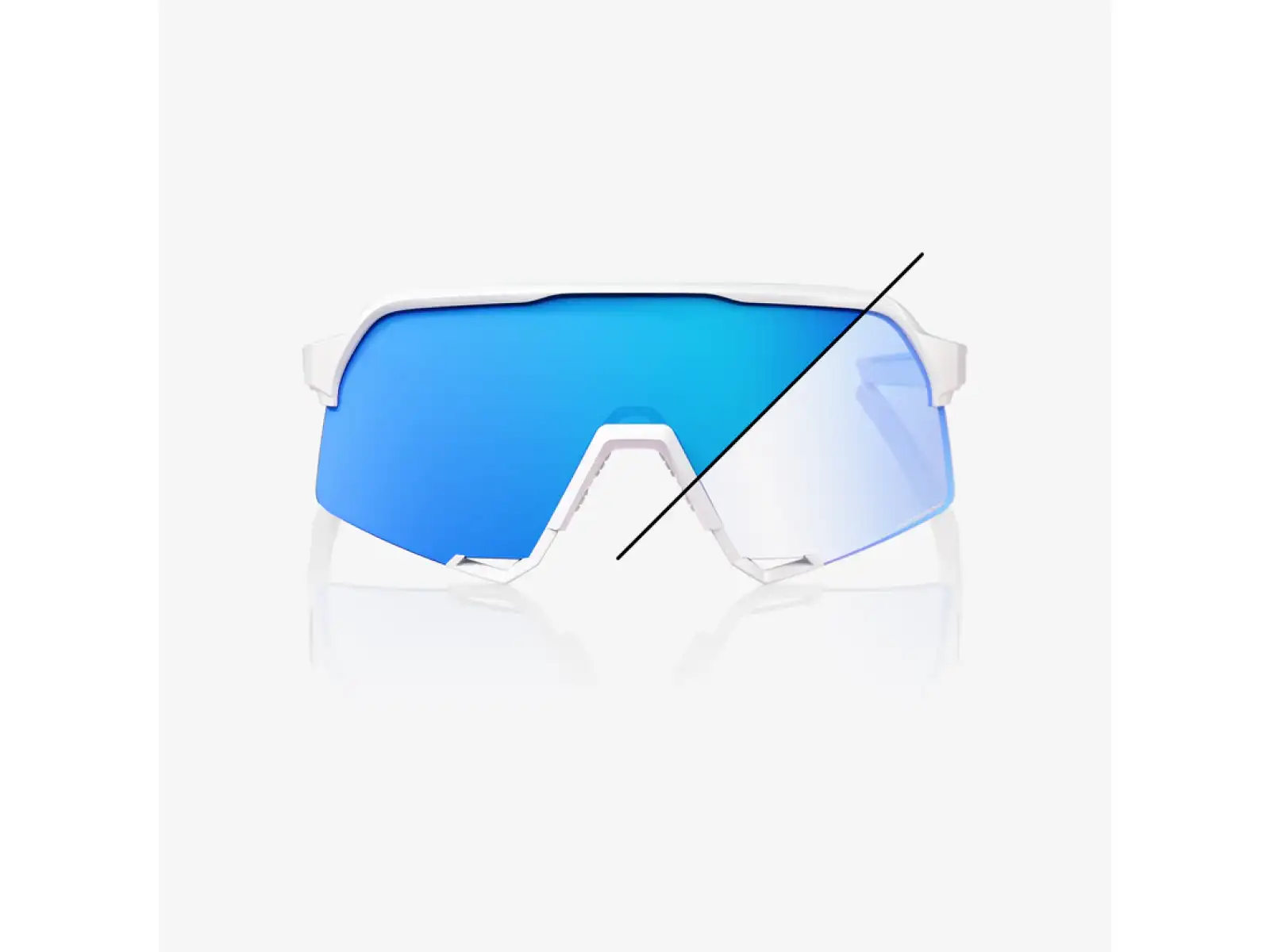 100% S3 LE slnečné okuliare Bastille/Blue Mirror Photochromic