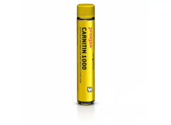Spaľovač tuku Sponser Carnitin 1000 L-Karnitín v ampulkách