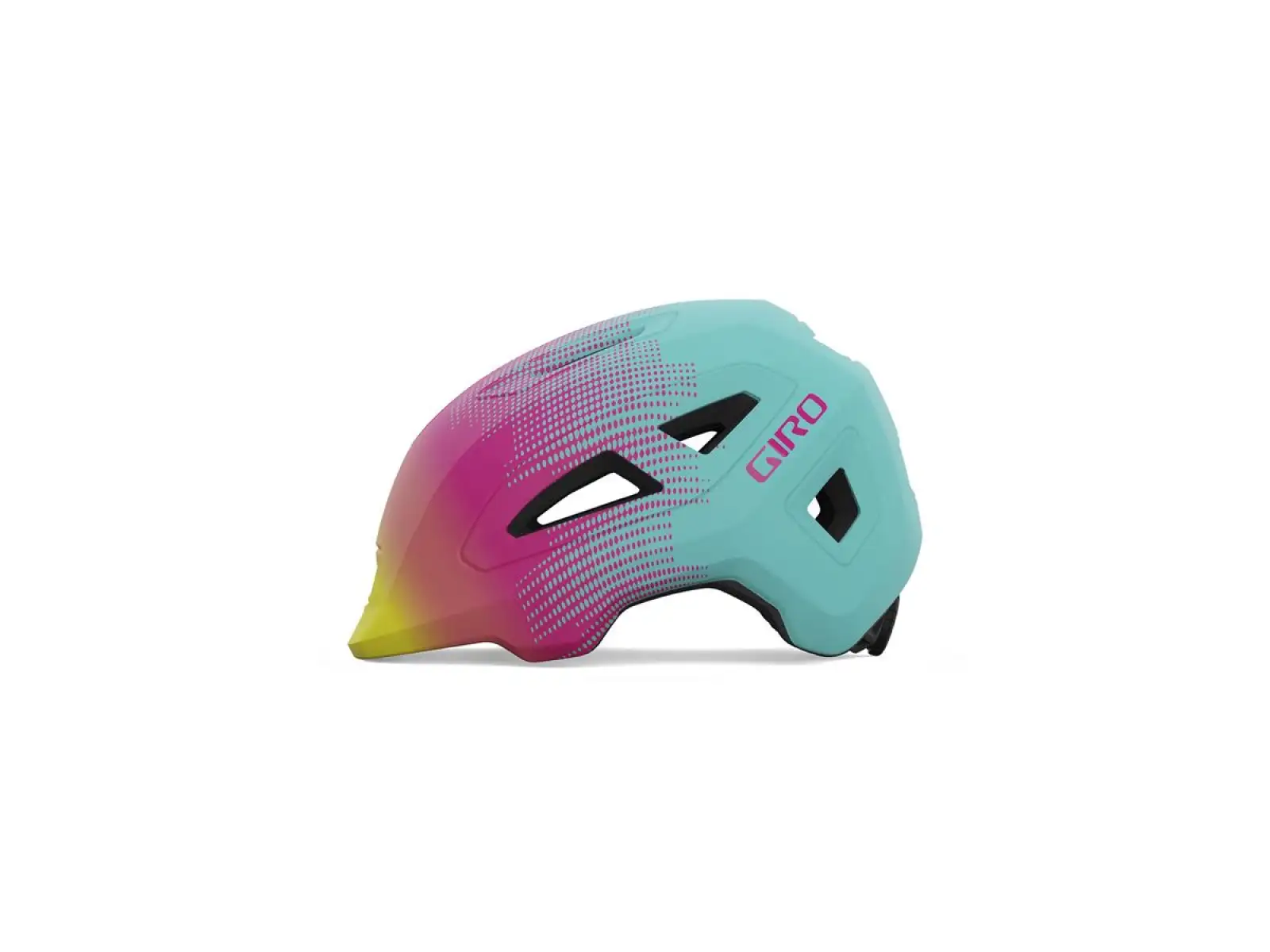 Giro Scamp II detská prilba Mat Teal/Pink Towers