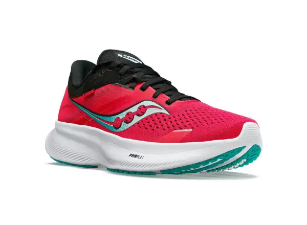 Saucony Ride 16 dámska bežecká obuv rose/black