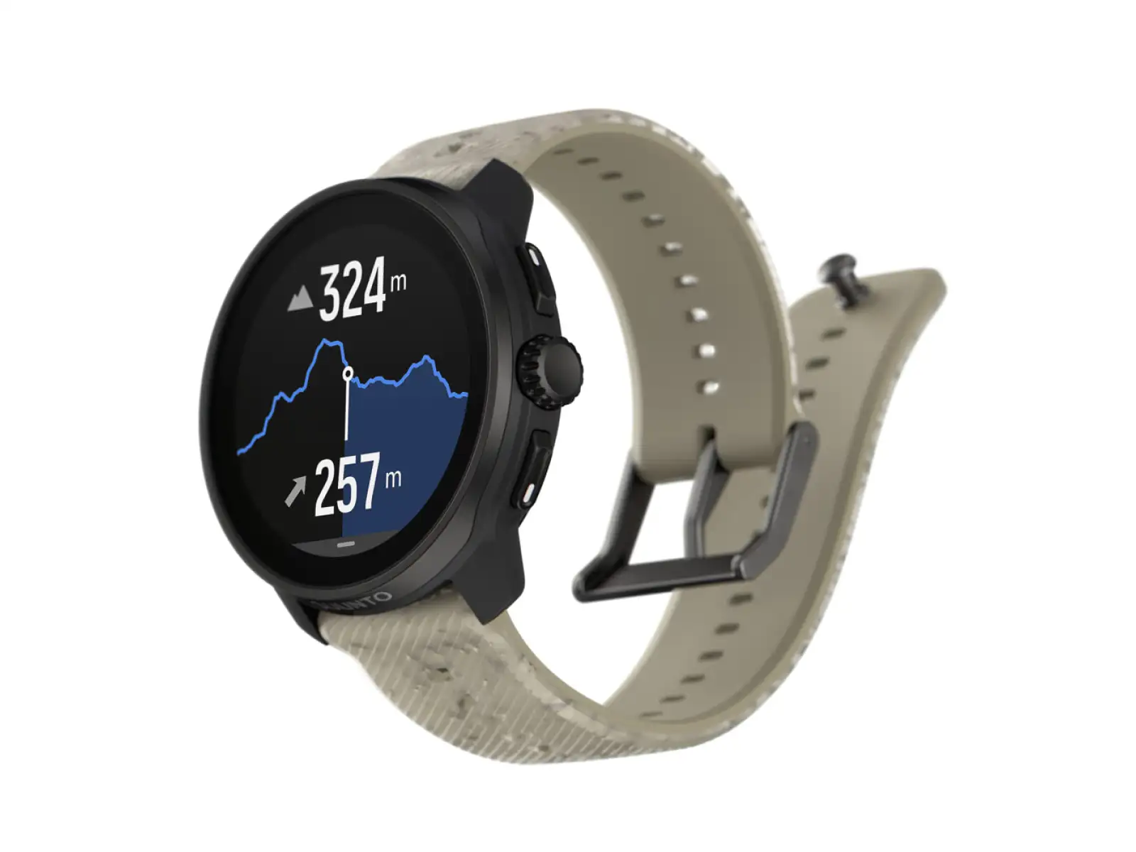 Suunto Race S inteligentné hodinky Sivohnedé