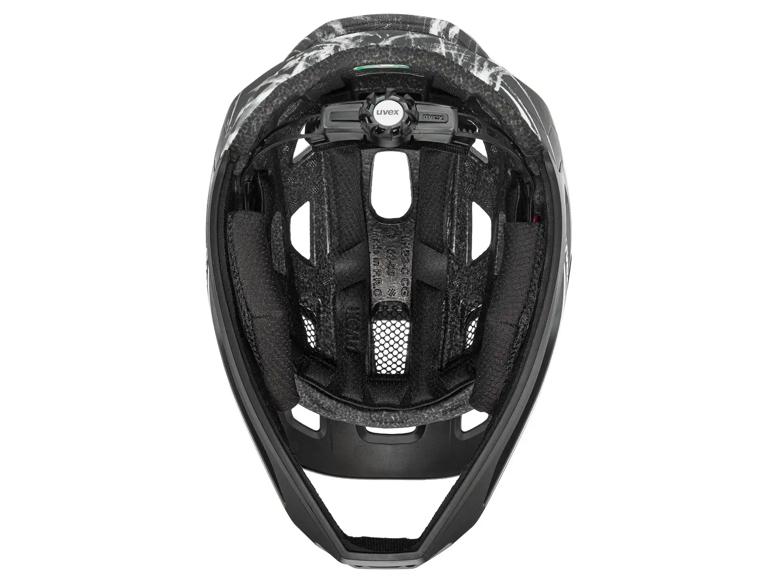 Uvex React JR Fullface MTB prilba White Matt