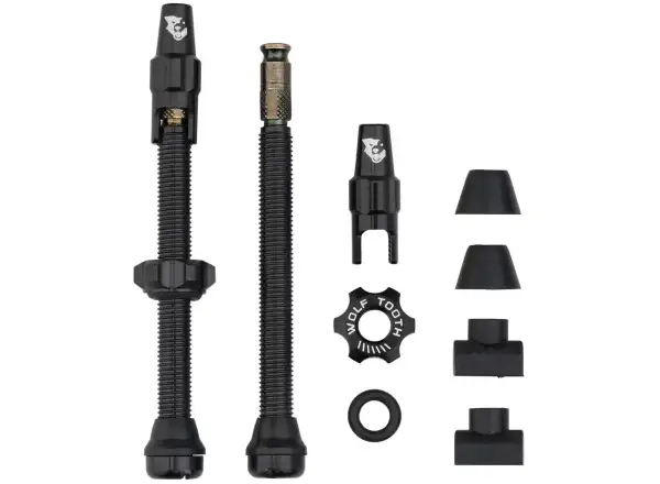 Wolf Tooth bezdušové ventilky Click Valve kit 60mm čierna