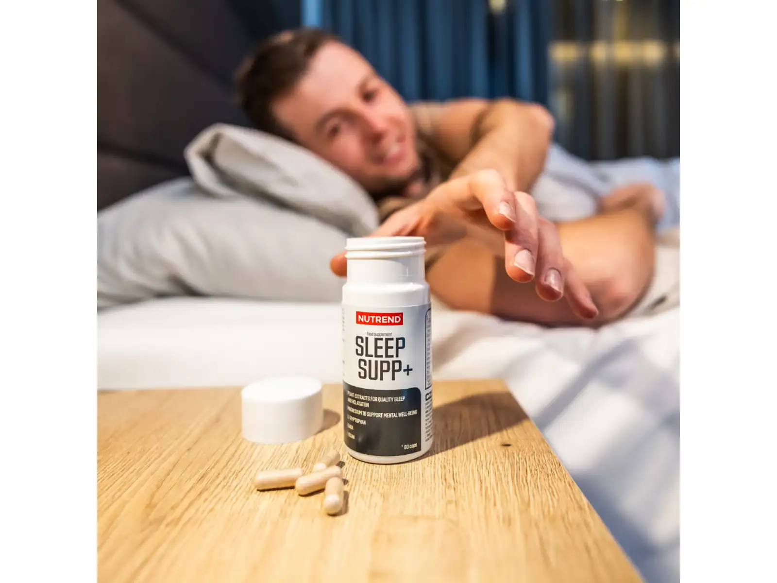 Nutrend Sleep Supp+ podpora spánku 90 kapsúl