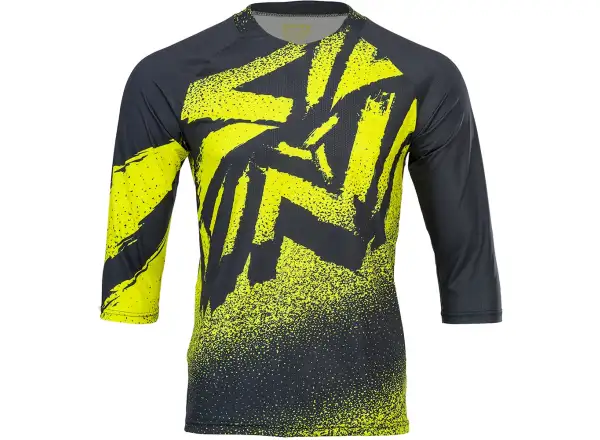 Silvini Brunello pánsky dres s 3/4 rukávmi black/neon
