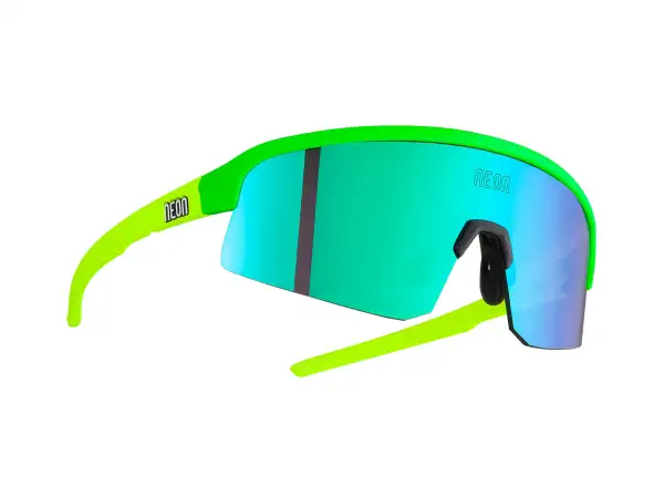 Neon Viper okuliare Green Yellow Mirror Green Cat 3