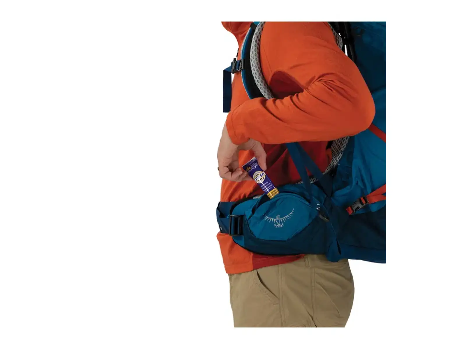 Osprey ATMOS AG LT 65 batoh Night shift/scoria blue L/XL