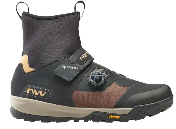 Northwave Kingrock Plus Gtx MTB zimné pánske tretry Black/Brown vel. 42 OVERENÉ