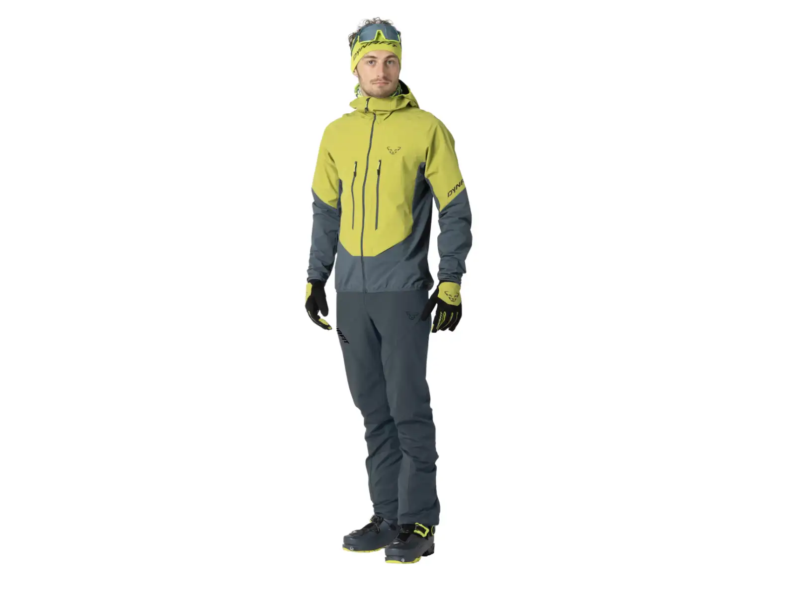 Dynafit Blacklight Softshell pánska bunda Golden Lime