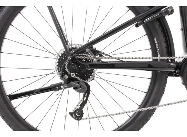 Rock Machine Torrent e50-29 B trekingové elektrokolo Touring/Gloss Black/Grey