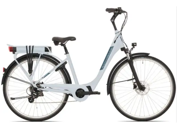 Rock Machine Cityride e200 SD mestské elektrokolo Ice Flow/Dark Blue