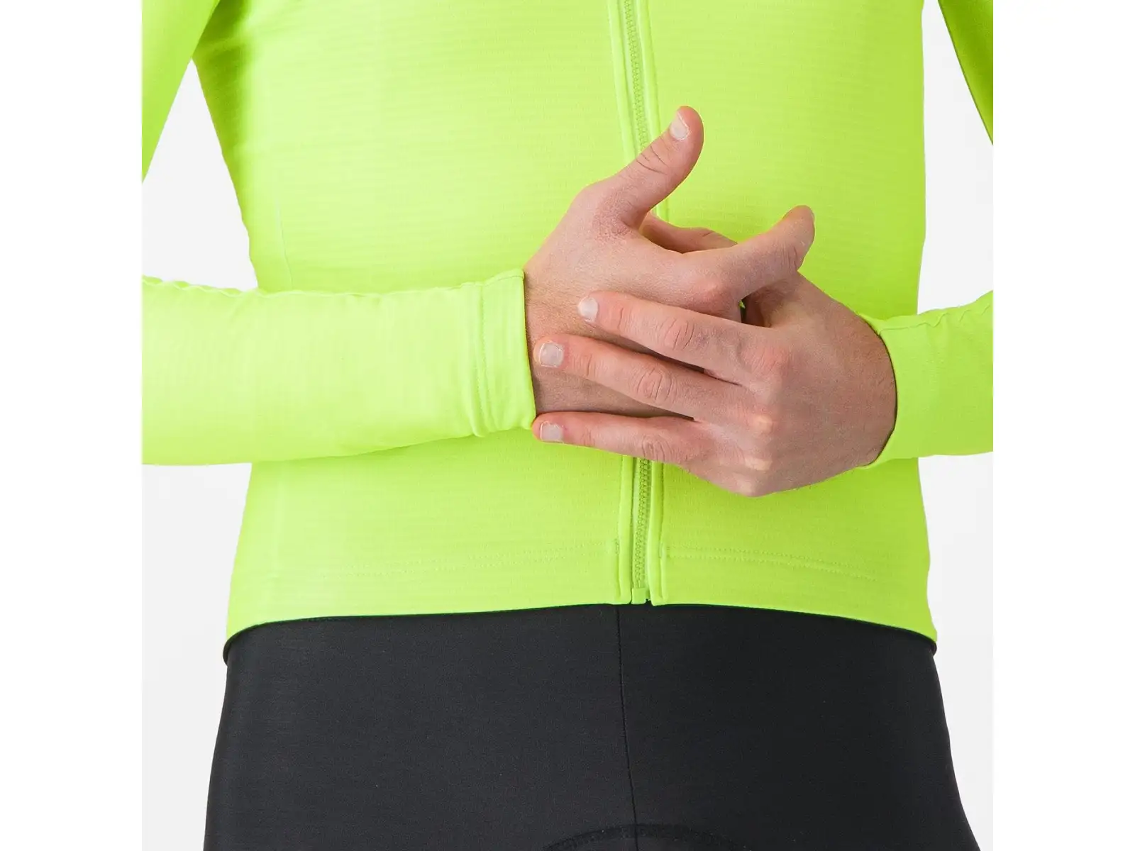 Castelli Puro 4 Jersey pánsky dres Electric Lime
