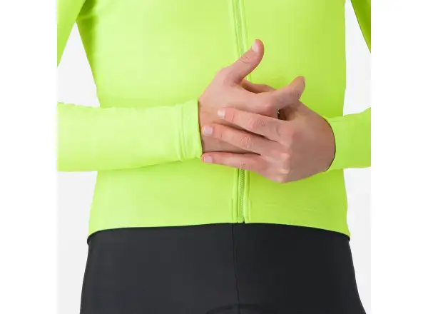 Castelli Puro 4 Jersey pánsky dres Electric Lime