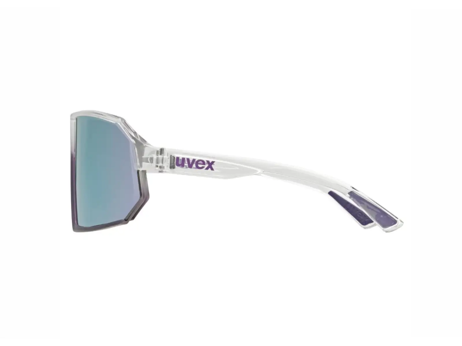Uvex Sportstyle 237 okuliare Clear/Met Purple/Mirror Lavender
