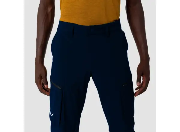 Salewa Puez Durastretch Cargo pánske nohavice Navy Blazer