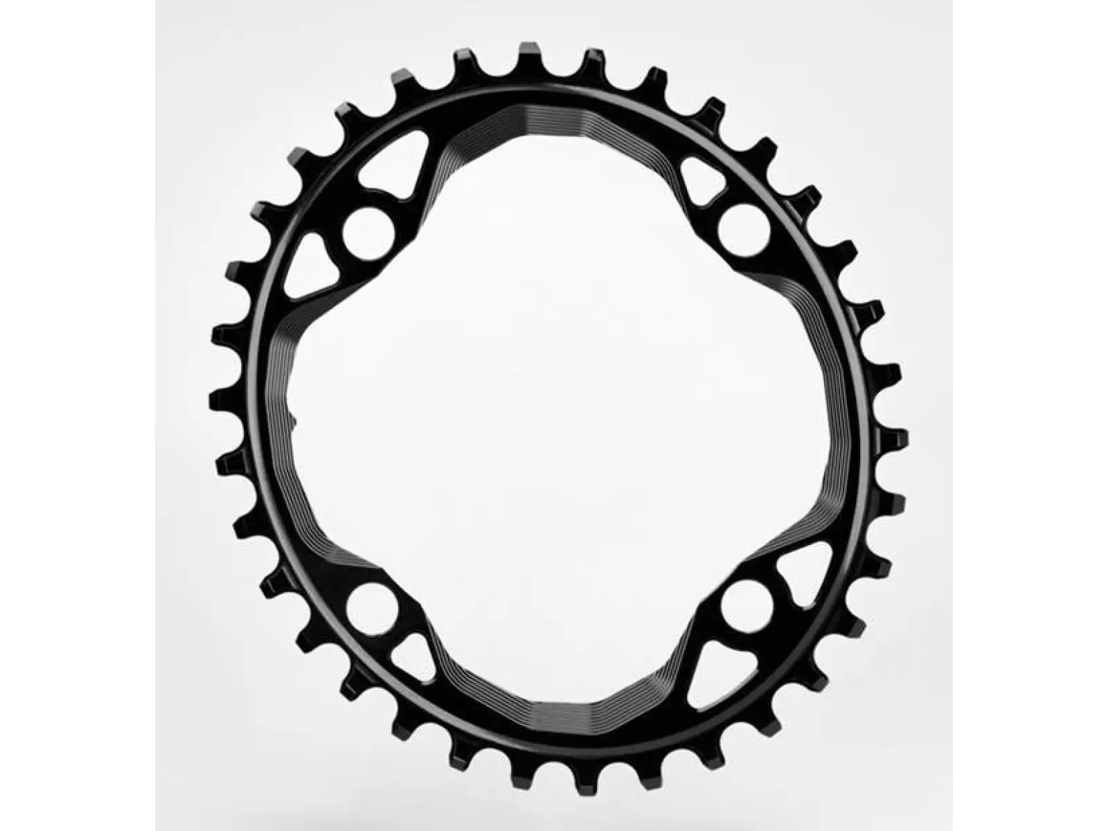Absolute Black OVAL34 Shimano BCD104 prevodník, 34z. oválny