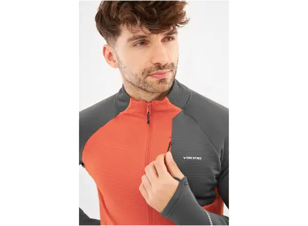 Viking Pro Line Birger pánska mikina Orange/Grey