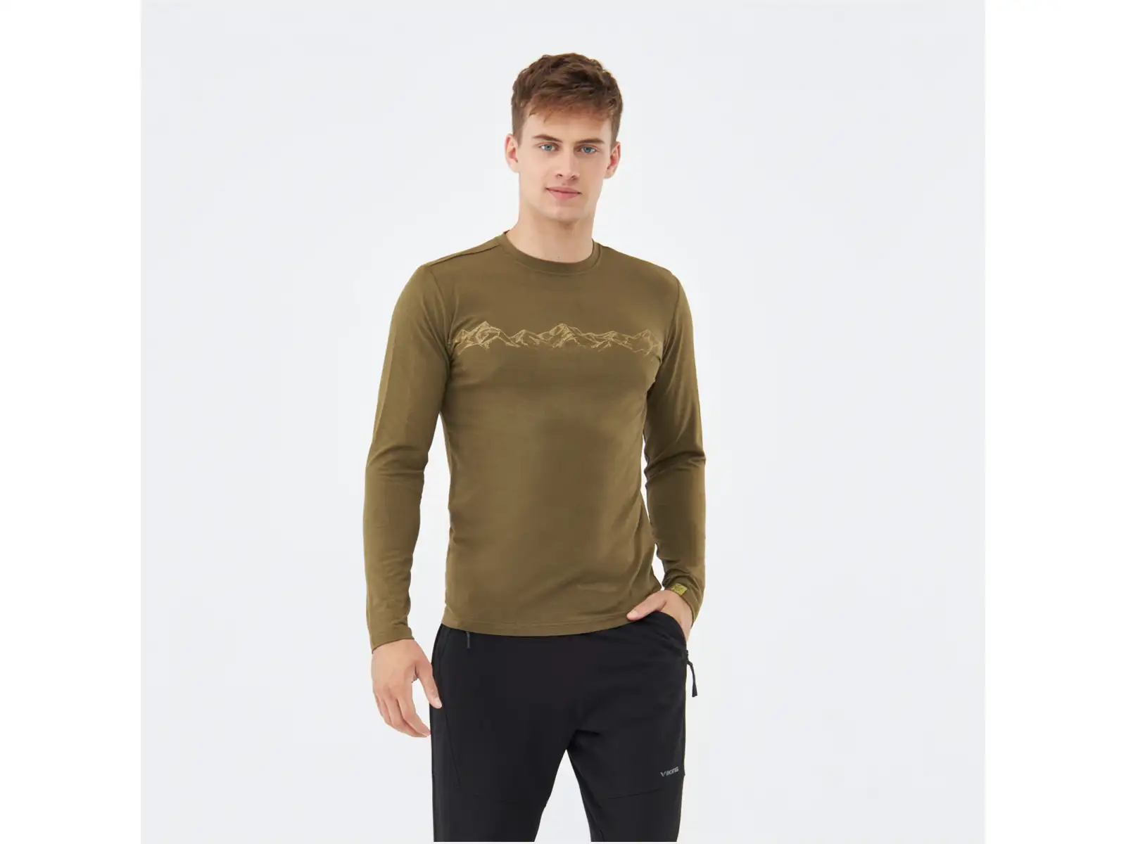 Viking Escalante pánska mikina Olive