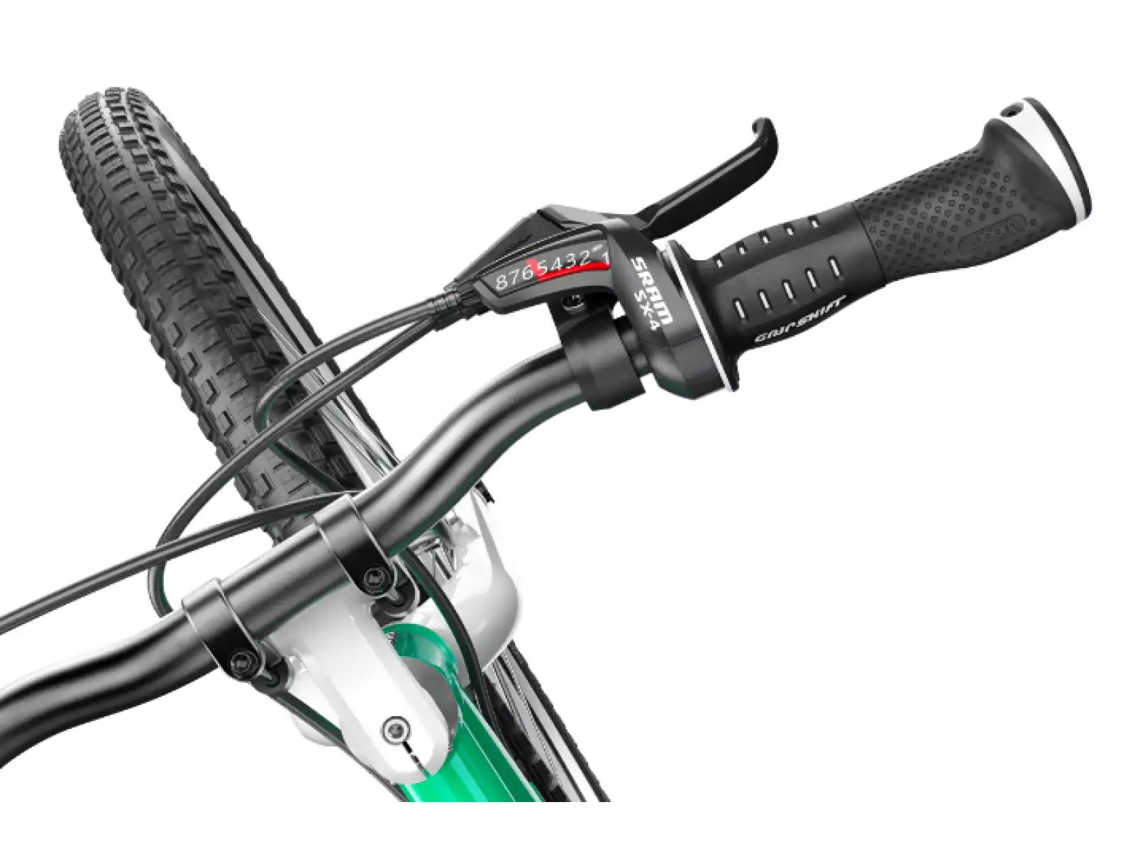 Woom 6 Mint Green 26 detský bicykel