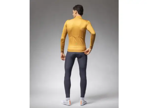 Alé PR-E Follow Me 2.0 pánsky zateplený dres dlhý rukáv Kashmir Yellow