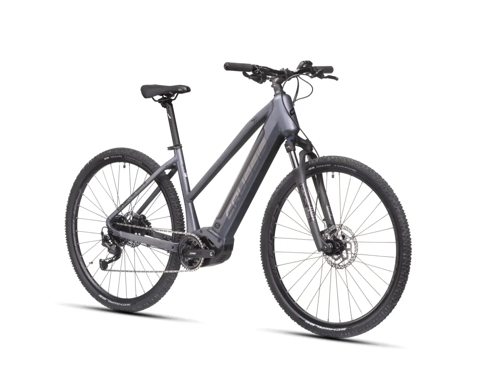 Crussis ONE-Cross low 7.10-M (720 Wh) krosový elektrobicykel