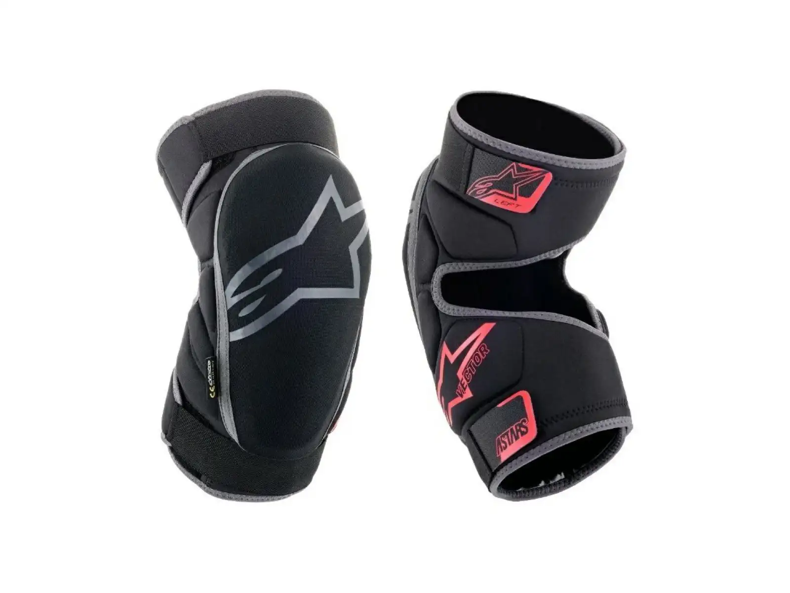 Alpinestars Vector chrániče kolien anthracite/red