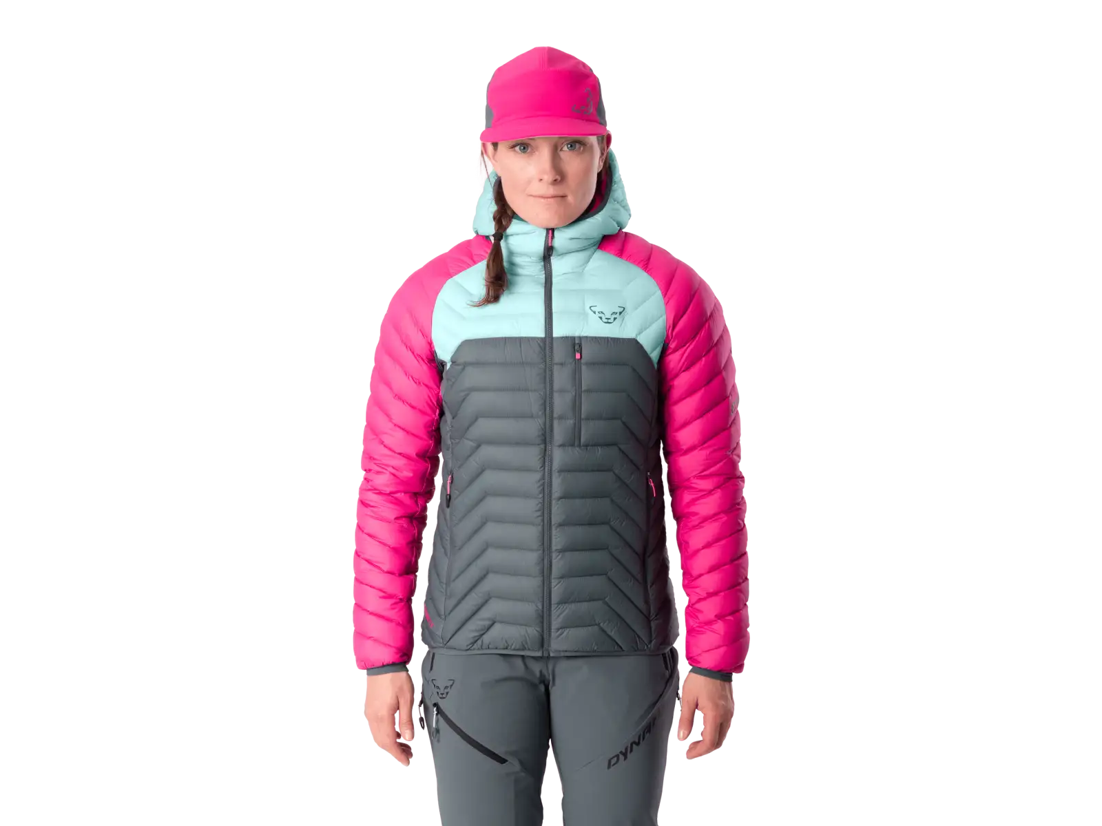 Dynafit Radical RDS Down Hooded dámska bunda Flamingo/3180/0720